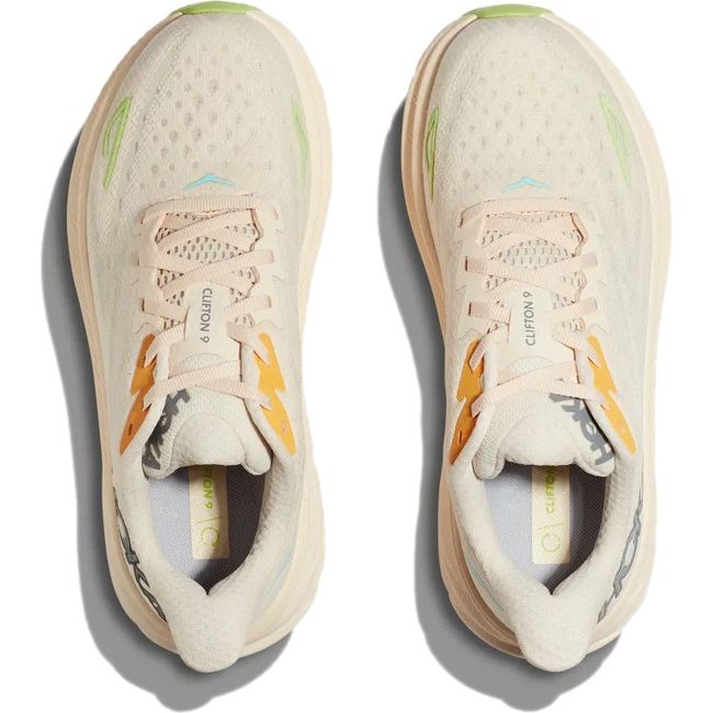 Hoka Women's Clifton 9 Running Shoe Vanilla/Astral 1127896/1132211-VLS