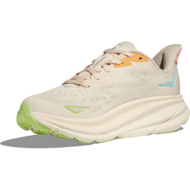 Hoka Women's Clifton 9 Running Shoe Vanilla/Astral 1127896/1132211-VLS