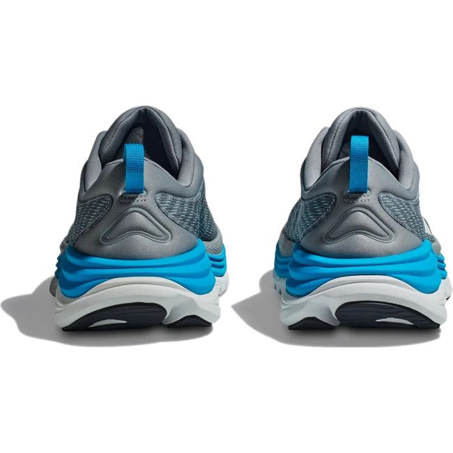 Hoka Men's Gaviota 5 Running Shoe LIMESTONE/DIVA BLUE 1127929/1134234-LDVB