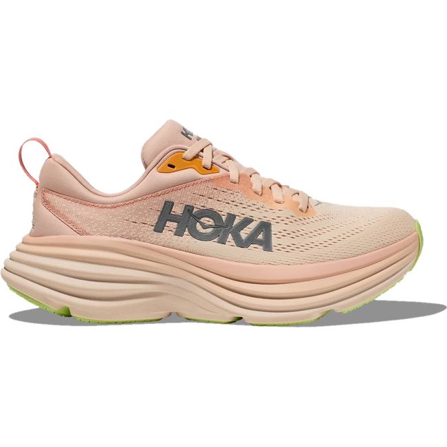 Hoka Women&#39;s Bondi 8 Running Shoe Cream/Vanilla 1127952-CMV
