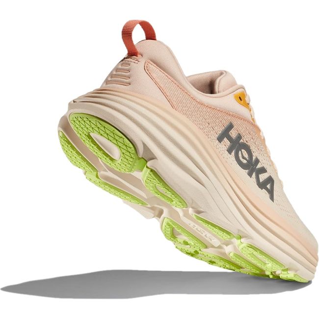 Hoka Women&#39;s Bondi 8 Running Shoe Cream/Vanilla 1127952-CMV