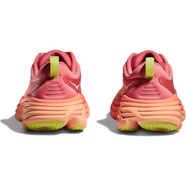 Hoka Women&#39;s Bondi 8 Running Shoe Coral/Papaya 1127952-CPPY