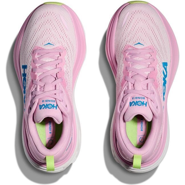 Hoka Women&#39;s Bondi 8 Running Shoe Pink/Twilight  1127952-PTWL