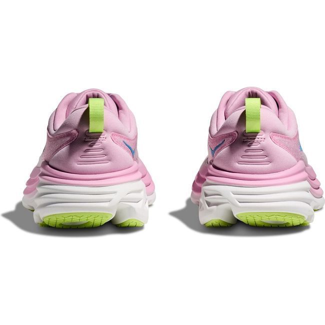 Hoka Women&#39;s Bondi 8 Running Shoe Pink/Twilight  1127952-PTWL