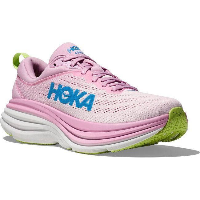 Hoka Women&#39;s Bondi 8 Running Shoe Pink/Twilight  1127952-PTWL