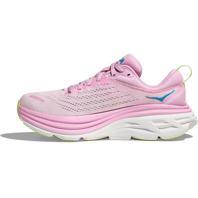 Hoka Women&#39;s Bondi 8 Running Shoe Pink/Twilight  1127952-PTWL