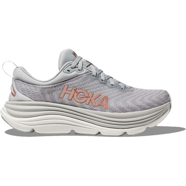 Hoka Women's Gaviota 5 Running Shoe HARBOR MIST/ROSE GOLD 1134235/1134270-HMRG