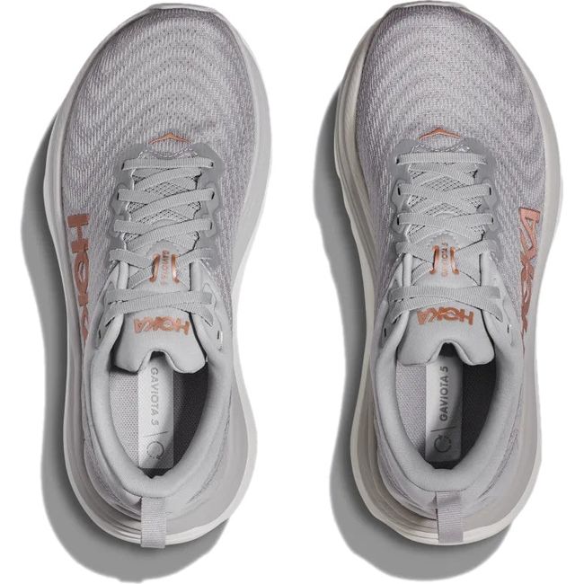 Hoka Women's Gaviota 5 Running Shoe HARBOR MIST/ROSE GOLD 1134235/1134270-HMRG