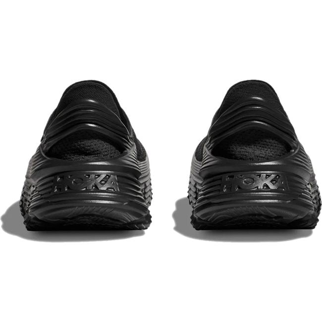 Hoka Unisex Restore TC Recovery Shoe Black/Black  1134532-BBLC