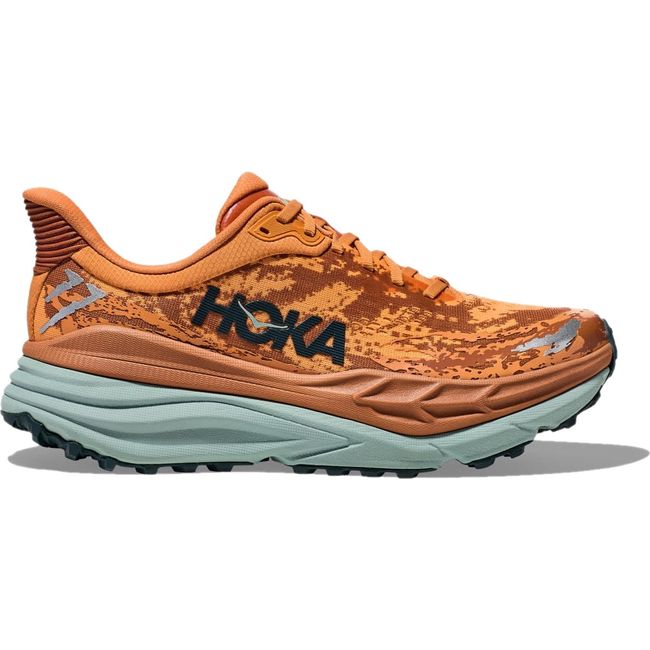 Hoka Men's Stinson ATR 7 Trail Running Shoe AMBER HAZE/AMBER BROWN 1141530-AHAB
