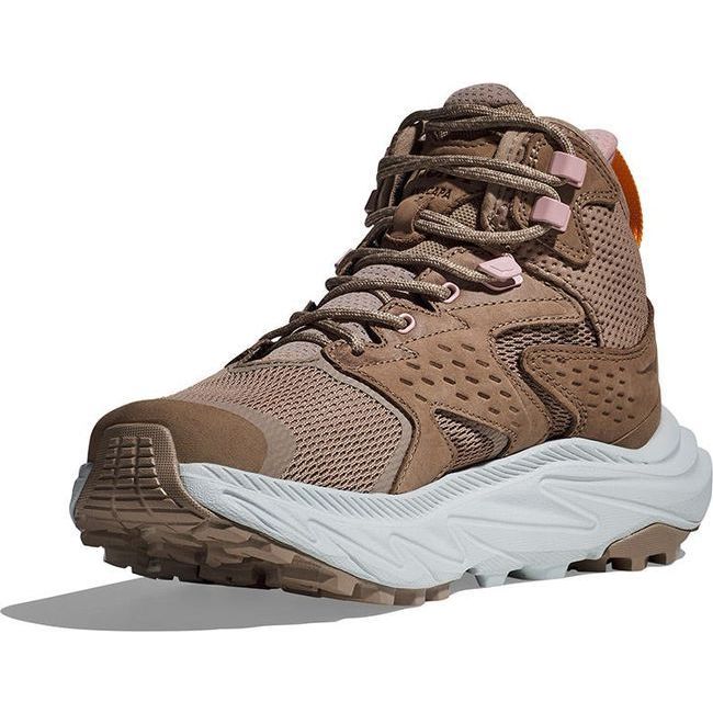 Hoka Women&#39;s Anacapa 2 Mid GTX Hiking Shoe Dune/Ice Flow 1142831-DIFL