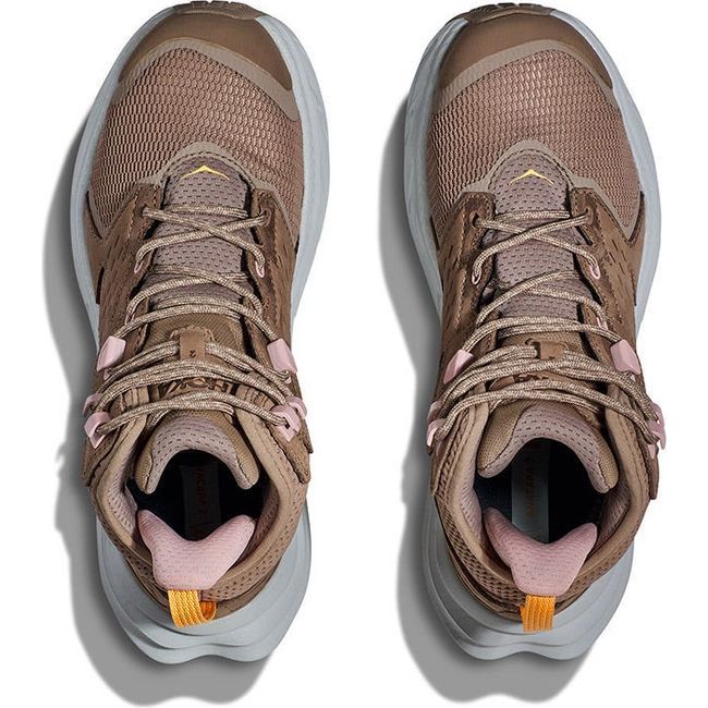 Hoka Women&#39;s Anacapa 2 Mid GTX Hiking Shoe Dune/Ice Flow 1142831-DIFL