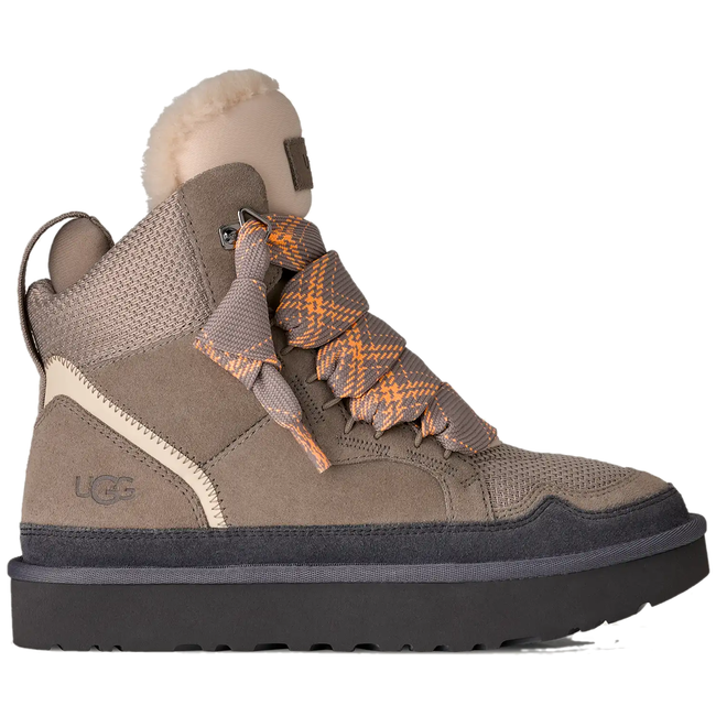 Side of UGG Women's Highmel Boot in Cobble Gray