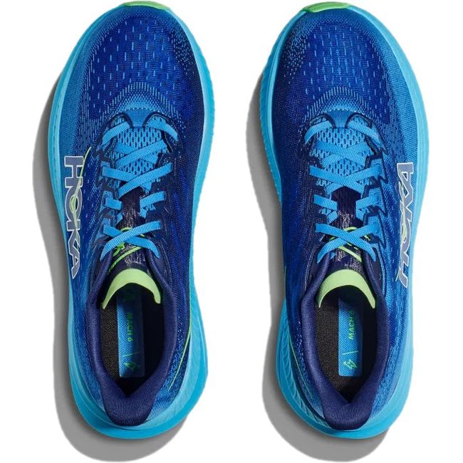 Hoka Men's Mach 6 Running Shoe VIRTUAL BLUE/BELLWETHER BLUE 1147790-VWT