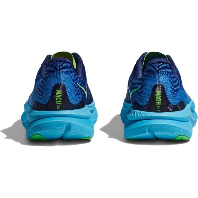 Hoka Men's Mach 6 Running Shoe VIRTUAL BLUE/BELLWETHER BLUE 1147790-VWT