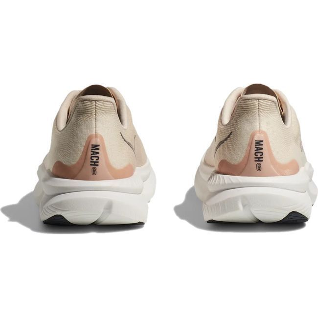Hoka Women's Mach 6 Running Shoe Eggnog/Vanilla 1147810-EGV