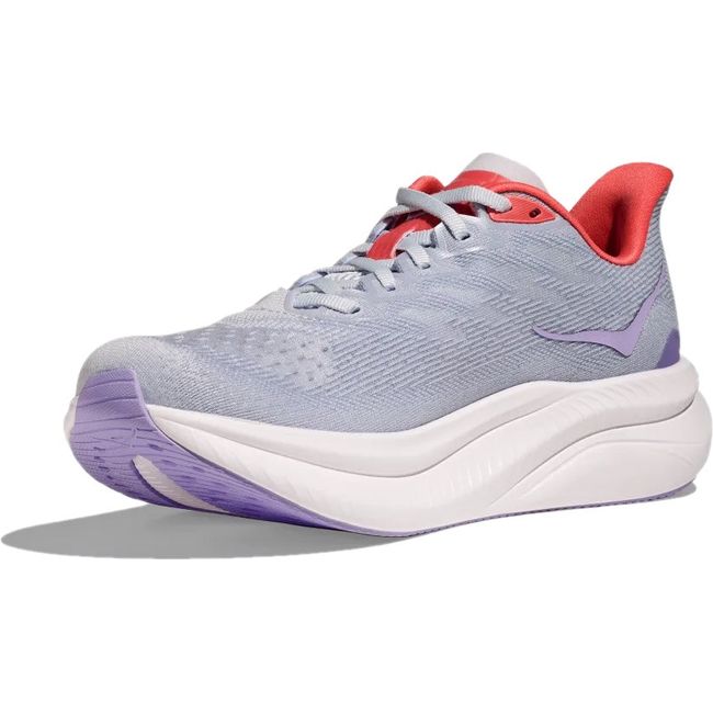 Medial side of Hoka Women's Mach 6 Running Shoe in Pale Dusk Gull