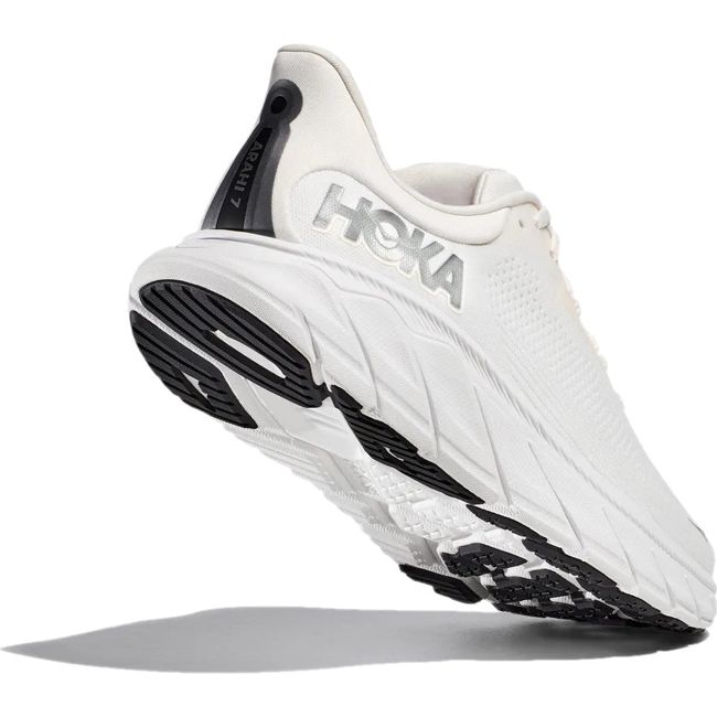 Hoka Men's Arahi 7 Running Shoe BLANC DE BLANC / STEEL WOOL 1147850/1147870-BDBSW