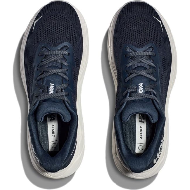 Hoka Men's Arahi 7 Running Shoe Outer Space/White 1147850/1147870-OPC