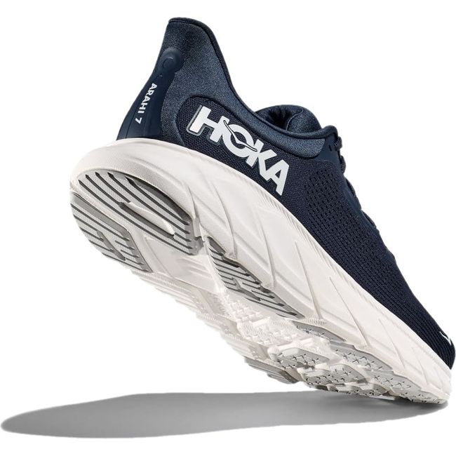 Hoka Men's Arahi 7 Running Shoe Outer Space/White 1147850/1147870-OPC