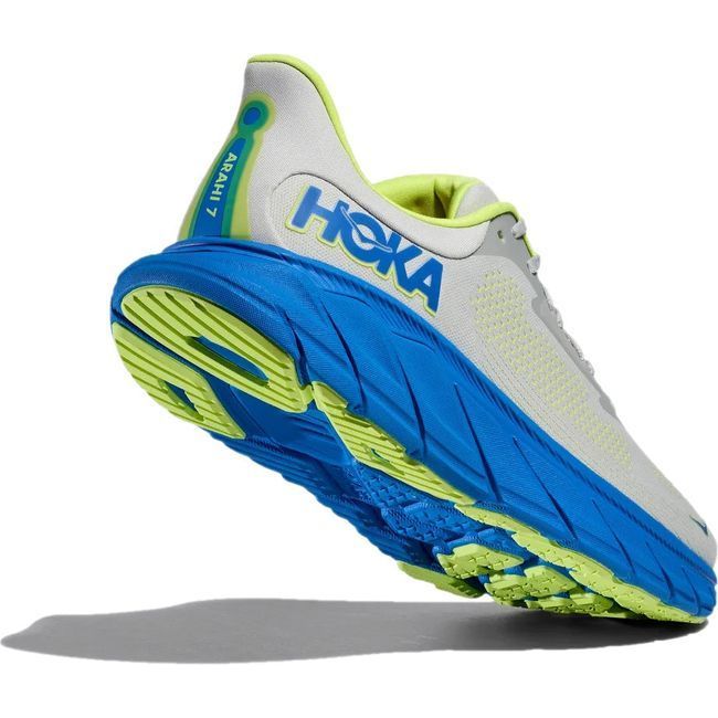 Hoka Men's Arahi 7 Running Shoe Stardust / Electric Cobalt 1147850-STLC
