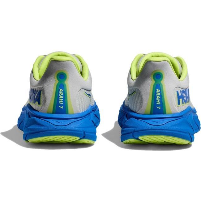 Hoka Men's Arahi 7 Running Shoe Stardust / Electric Cobalt 1147850-STLC