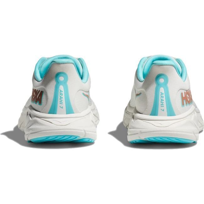 Hoka Women&#39;s Arahi 7 Running Shoe Frost/Rose Gold 1147851-FTRS