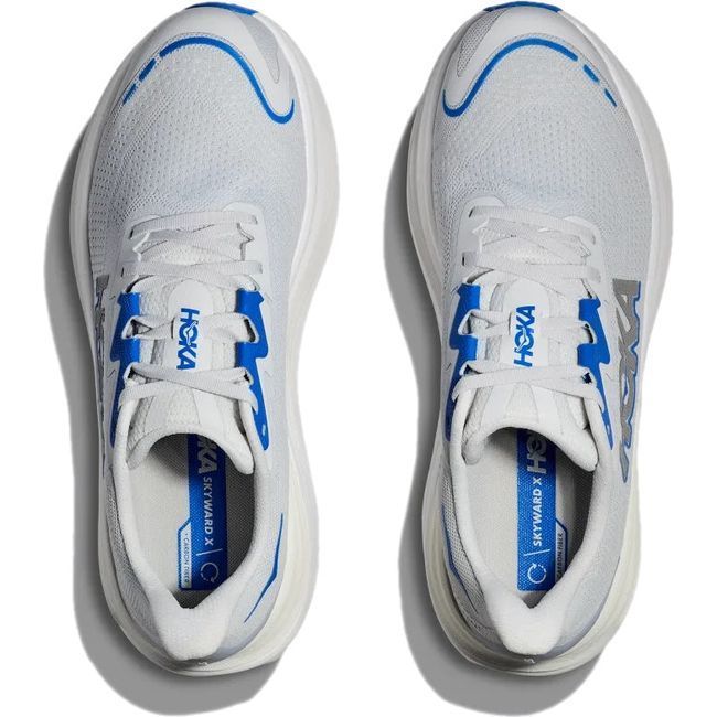 Hoka Men's Skyward X Running Shoe Cosmic Grey/Silver 1147911-CRYS