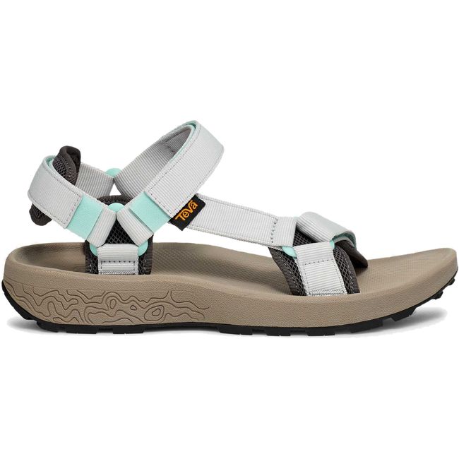 Lateral side of Women's Teva Hydratrek Water Sandal in Lunar Rock grey
