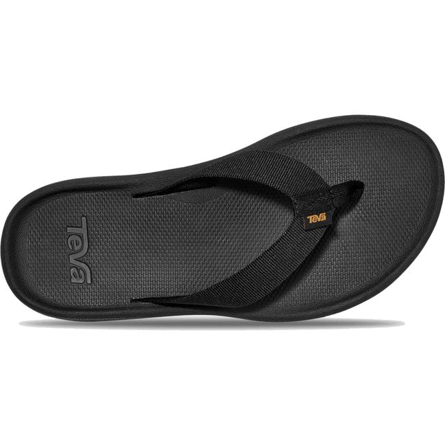Upper of Women's Teva Hydratrek Water Flip Flop in Black