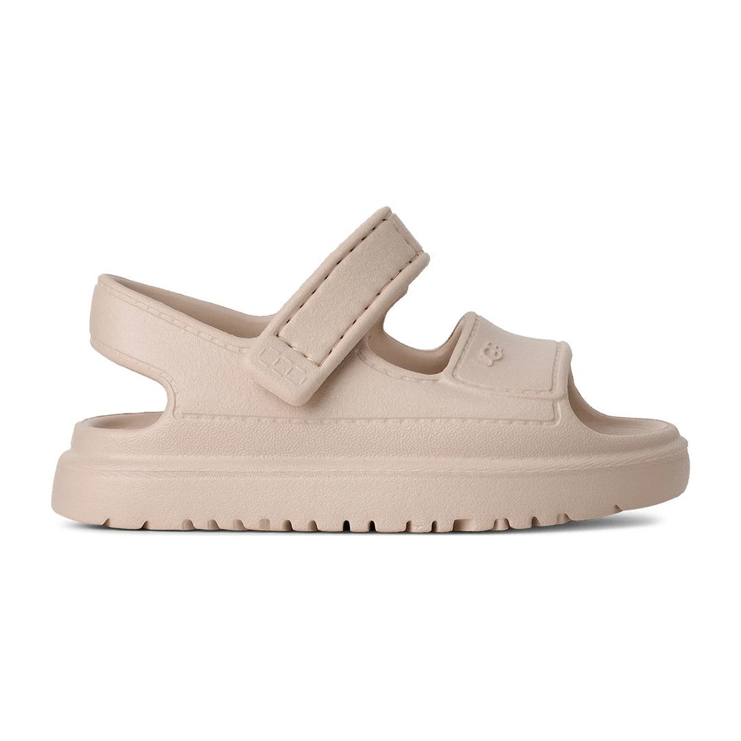 UGG Kids' GoldenGlow Sandal (Infant/Toddler) in Sea Salt, side view