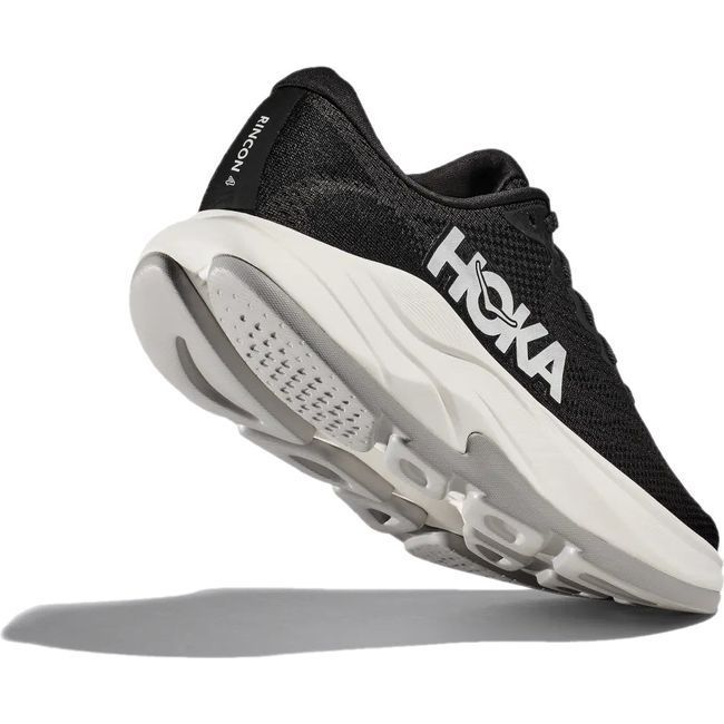 Hoka Women's Rincon 4 Running Shoe Black/White 1155131-BWHT