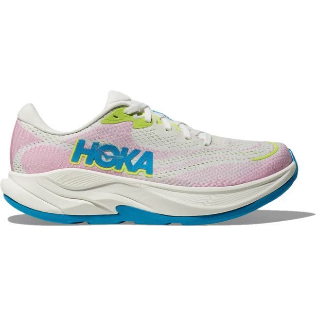 Hoka Women's Rincon 4 Running Shoe Frost/Pink Twilight 1155131-FNK