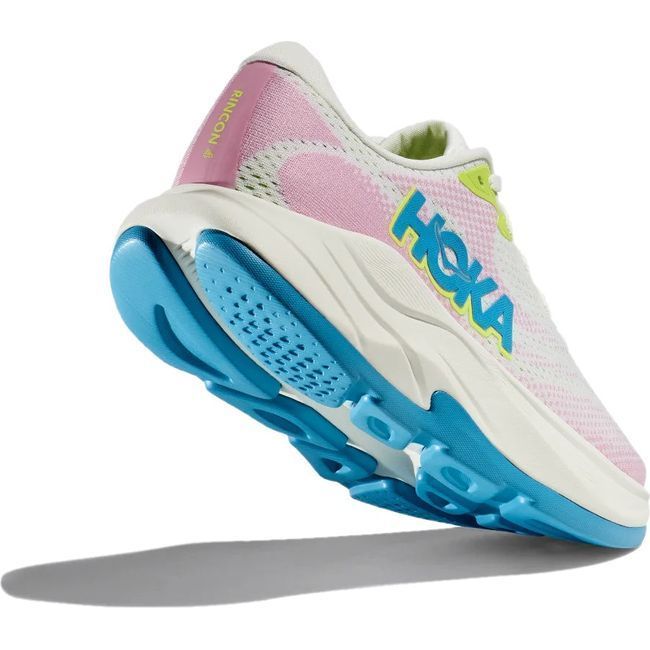 Hoka Women's Rincon 4 Running Shoe Frost/Pink Twilight 1155131-FNK