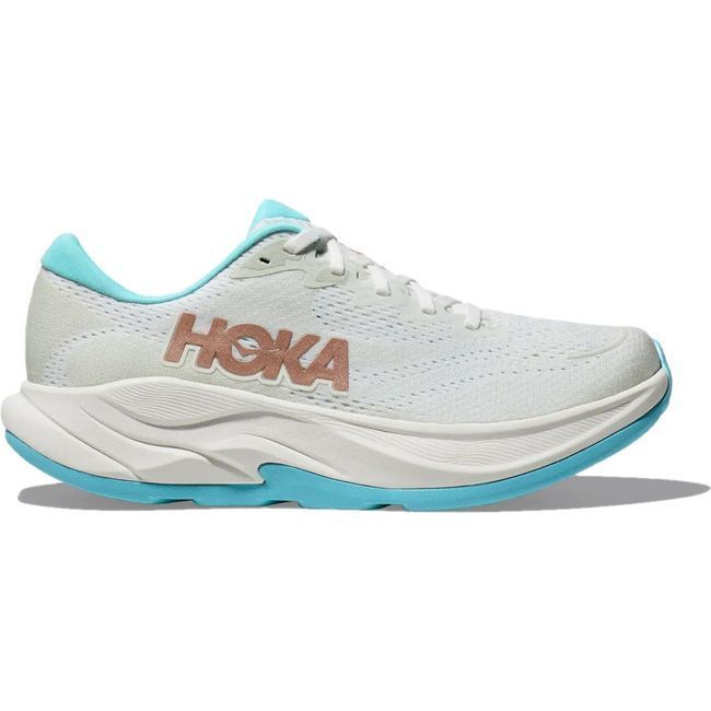 Hoka Women's Rincon 4 Running Shoe Frost/Rose Gold 1155131-FTRS