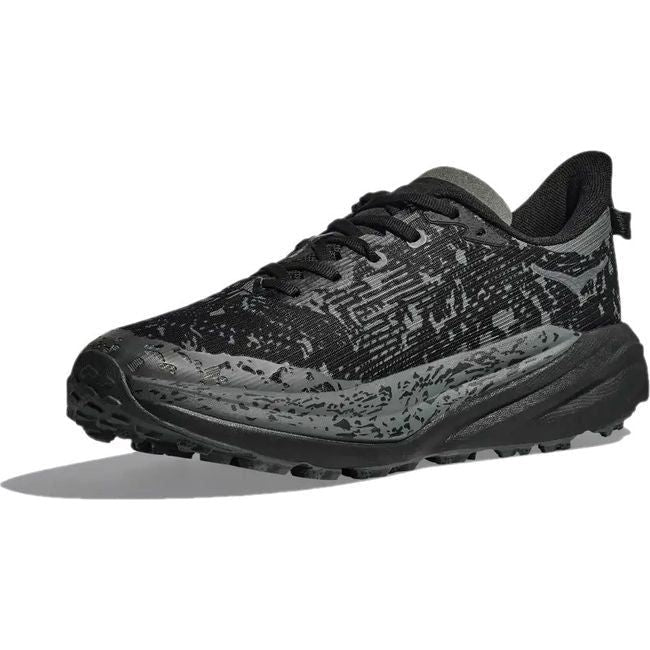 Hoka Men's Speedgoat 6 GTX Trail Running Shoe Black/Outer Orbit 1155150/1155770-BCKT