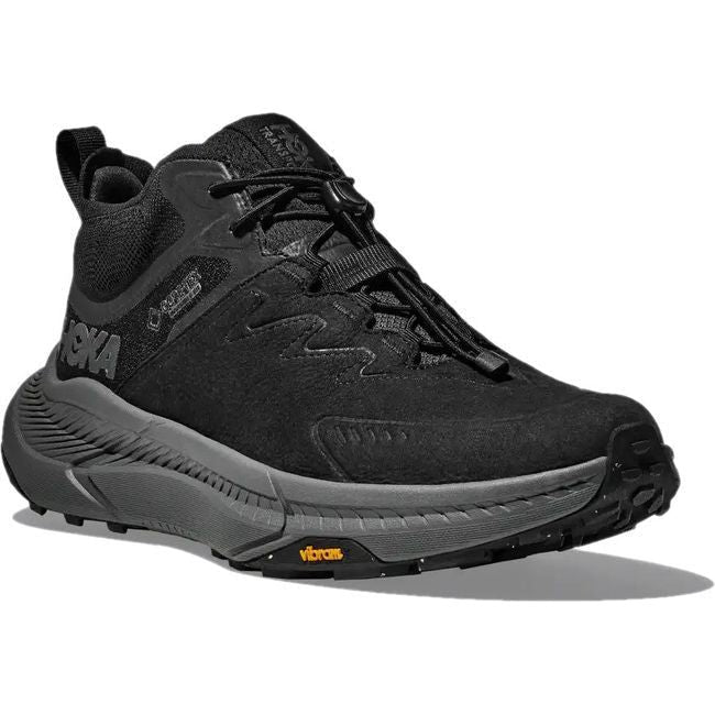 Hoka Men&#39;s Transport Chukka GTX Hiking Boot Black/Black 1155190-BBLC