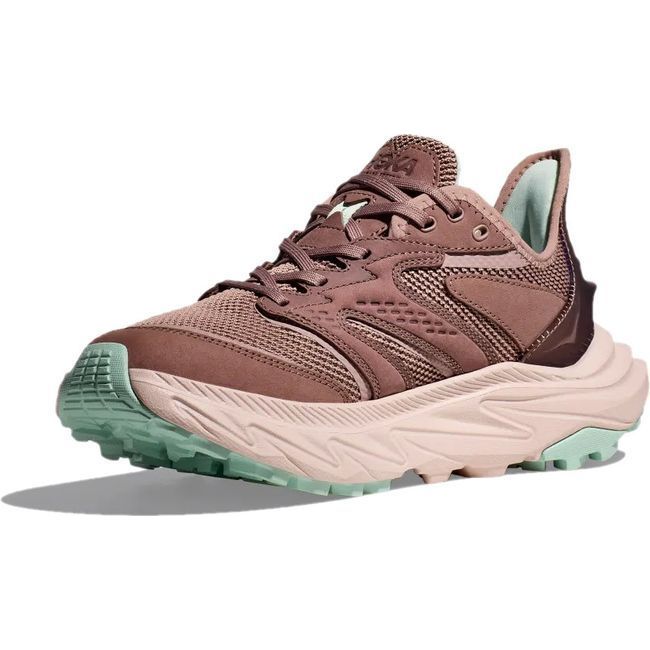 Hoka Women's Anacapa 2 Freedom Hiking Shoe Quartzite/Cosmic Pearl 1155193-QZT