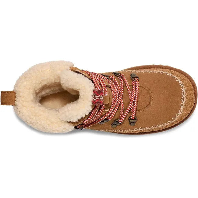 UGG Women's Classic Alpine Lace-Up Boot Chestnut 1158271-CHE