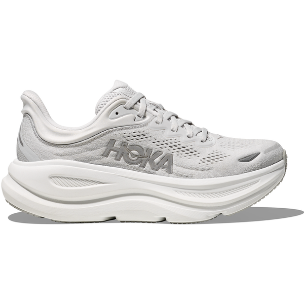 Women's Hoka Bondi 9 Running Shoe | Stardust Silver 1162012-SDSTS