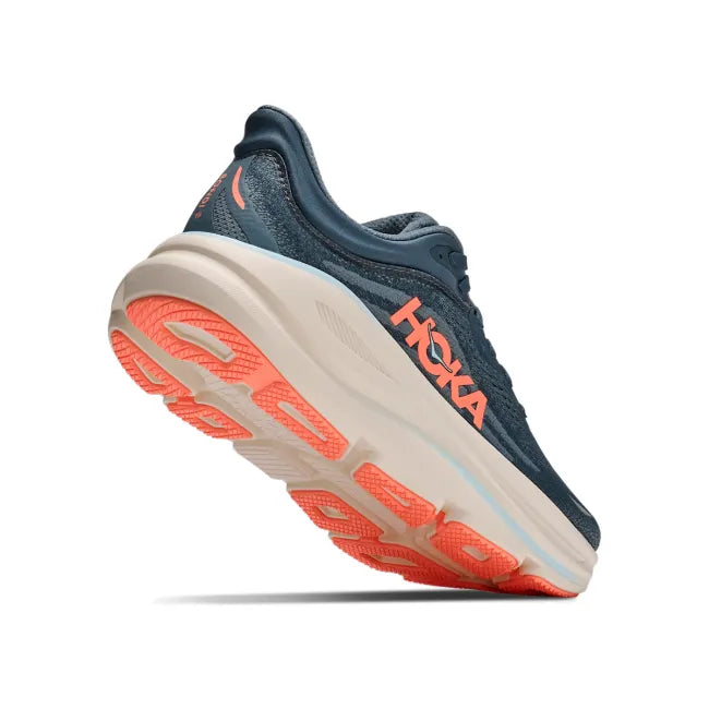 Rear heel view of HOKA Women&