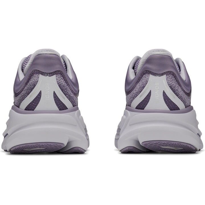 Rear view of a pair of HOKA Women&