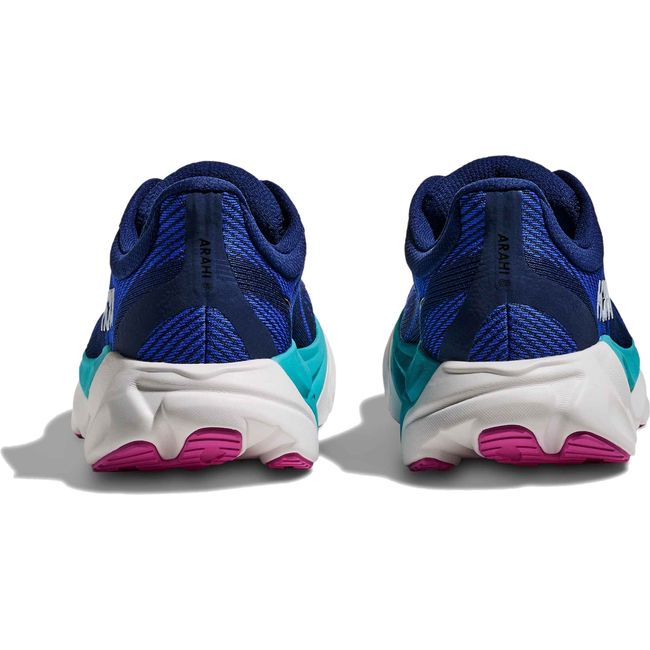 Heels of Men's Hoka Arahi 8 Running Shoes in Midnight Blue Ultramarine