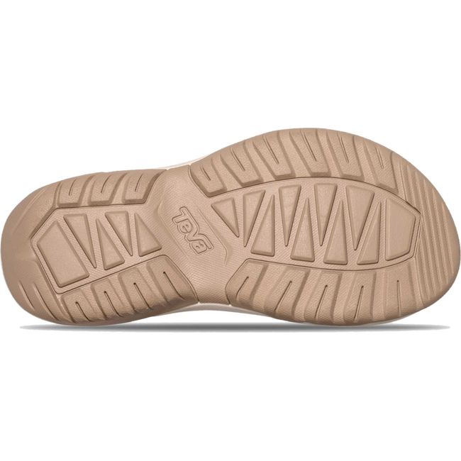 Sole of Women's Teva Hurricane Terra Dactyl Hiking Sandal in Birch Beige