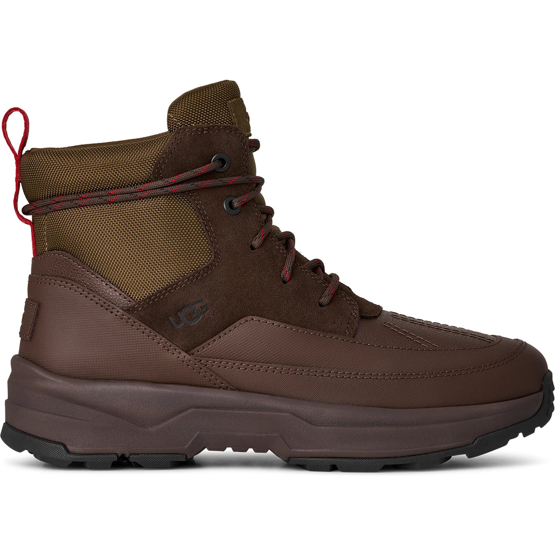 Side of UGG Men's Truckee Field Boot in Dark Toffee