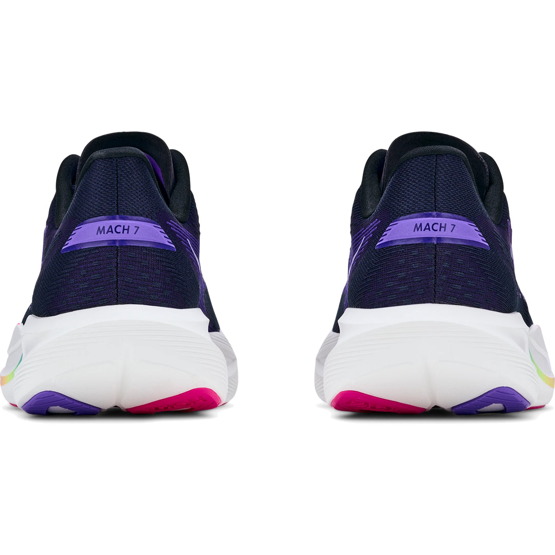 Rear view of a pair of HOKA Women&