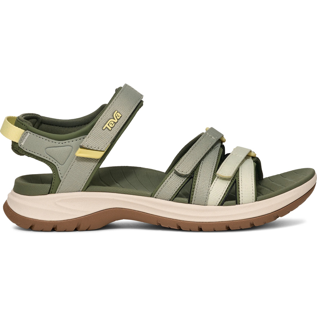 Side of Teva Women's Tirra Sport Hiking Sandal in Seagrass Multi