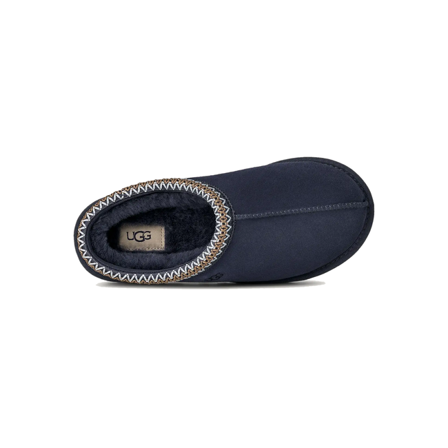 Top of UGG Women's Tasman II Slipper in Dark indigo navy