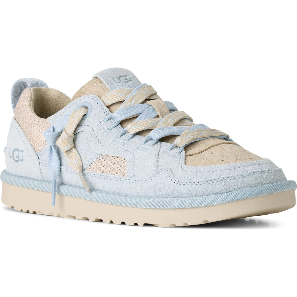 Front of UGG Women's Minimel Sneaker in Sky Blue / Sea Salt