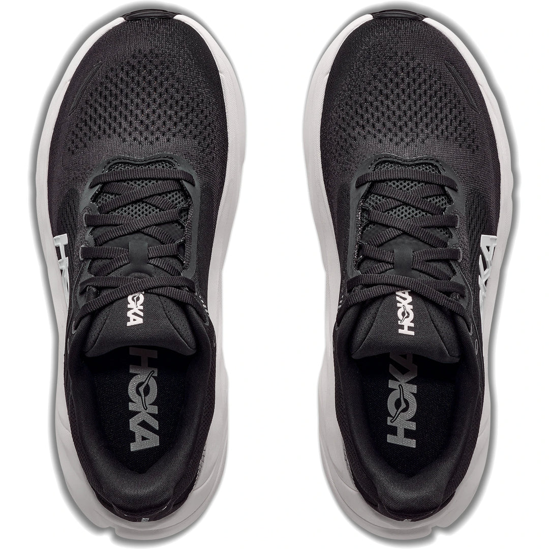 Top-down view of a pair of HOKA Men&